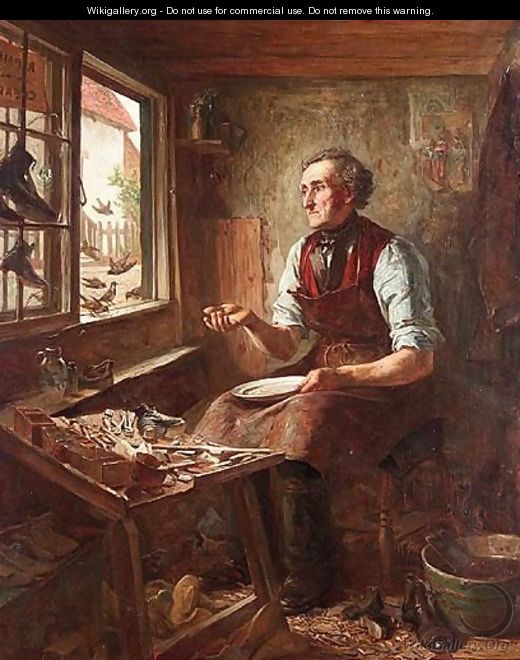 Image from https://www.wikigallery.org/wiki/painting_366127/William-Harris-Weatherhead/Crumbs-From-A-Poor-Man's-Table. William Harris Weatherhead (British 1843-1903), CRUMBS FROM A POOR MAN’S TABLE